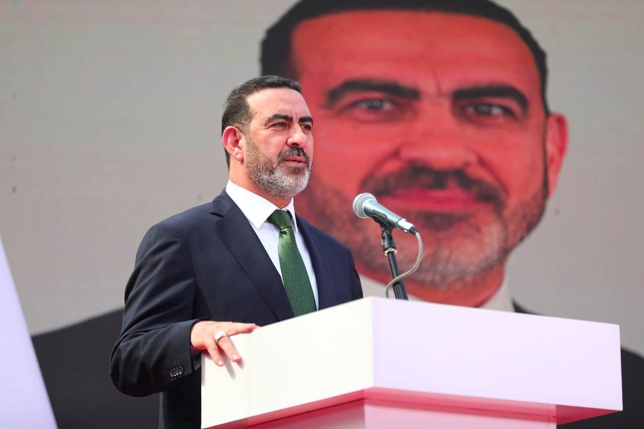 برعاية السيد معالي وزير الصناعة والمعادن.افتتاح مصنع انتاج منظومات الري بالرش المحوري التابع إلى شركة الفارس العامه بالشراكة مع شركة الخريف السعودية.